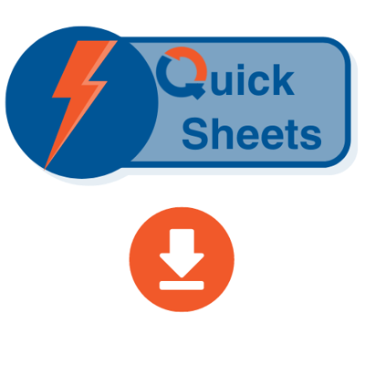 Quick sheets downloads